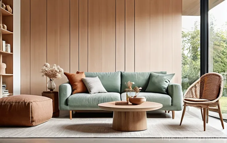 리빙코디네이터 실기 준비 요령 - **Prompt 1: "Cozy Minimalist Living Room in 2025 Trends"**
A bright and airy living room designe...